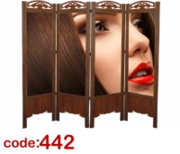 پاراوان پارتیشن طرح آرایشگاهی کد 442